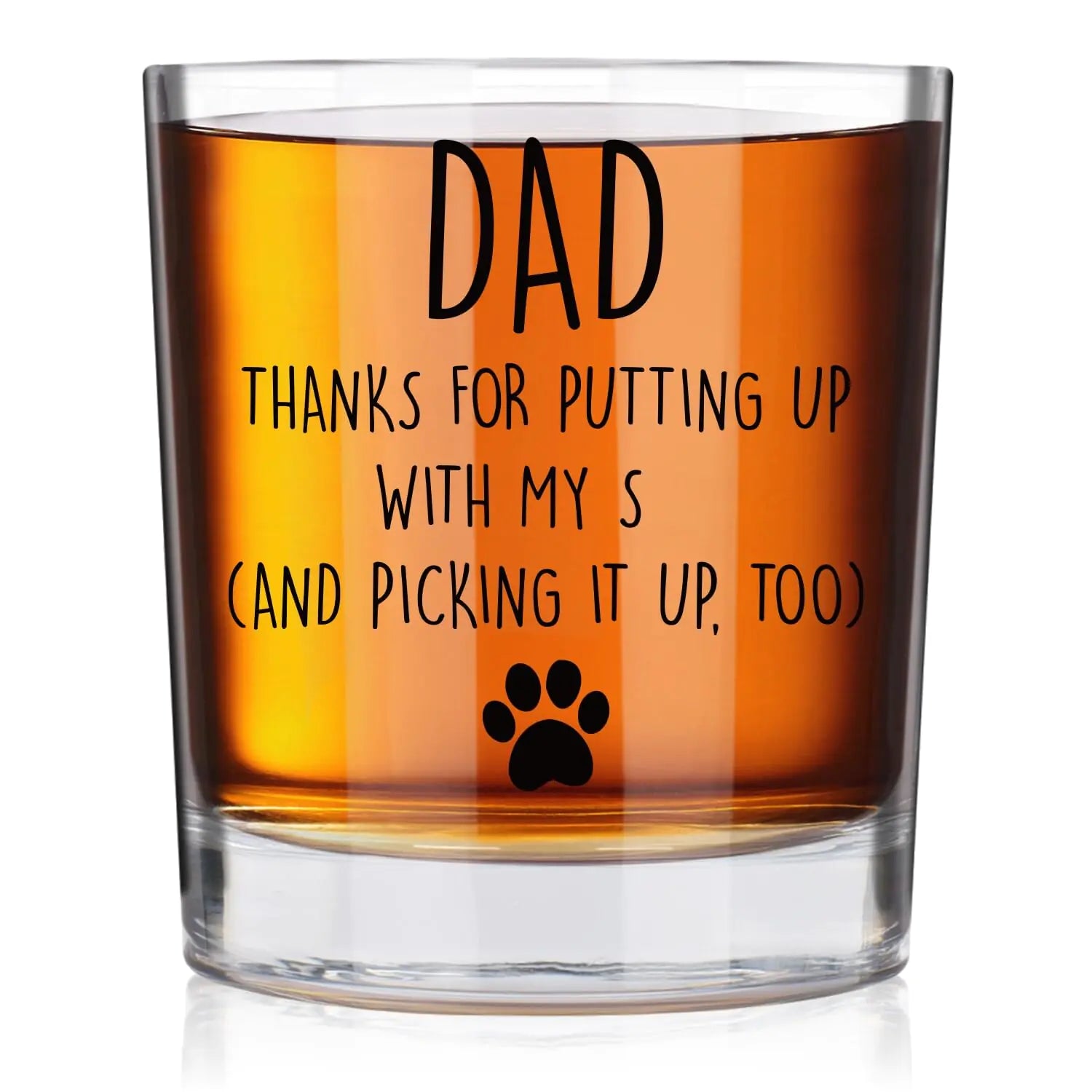 Dog Dad Gifts For Men Dog Lover Gifts For Men Personalized Gifts For Dog Lovers Men Thanks For Putting Up Whisky Glass Sets Cool Dog Owner Gifts For Men Unique Dog Dad Mug Best Dog Dad Gifts