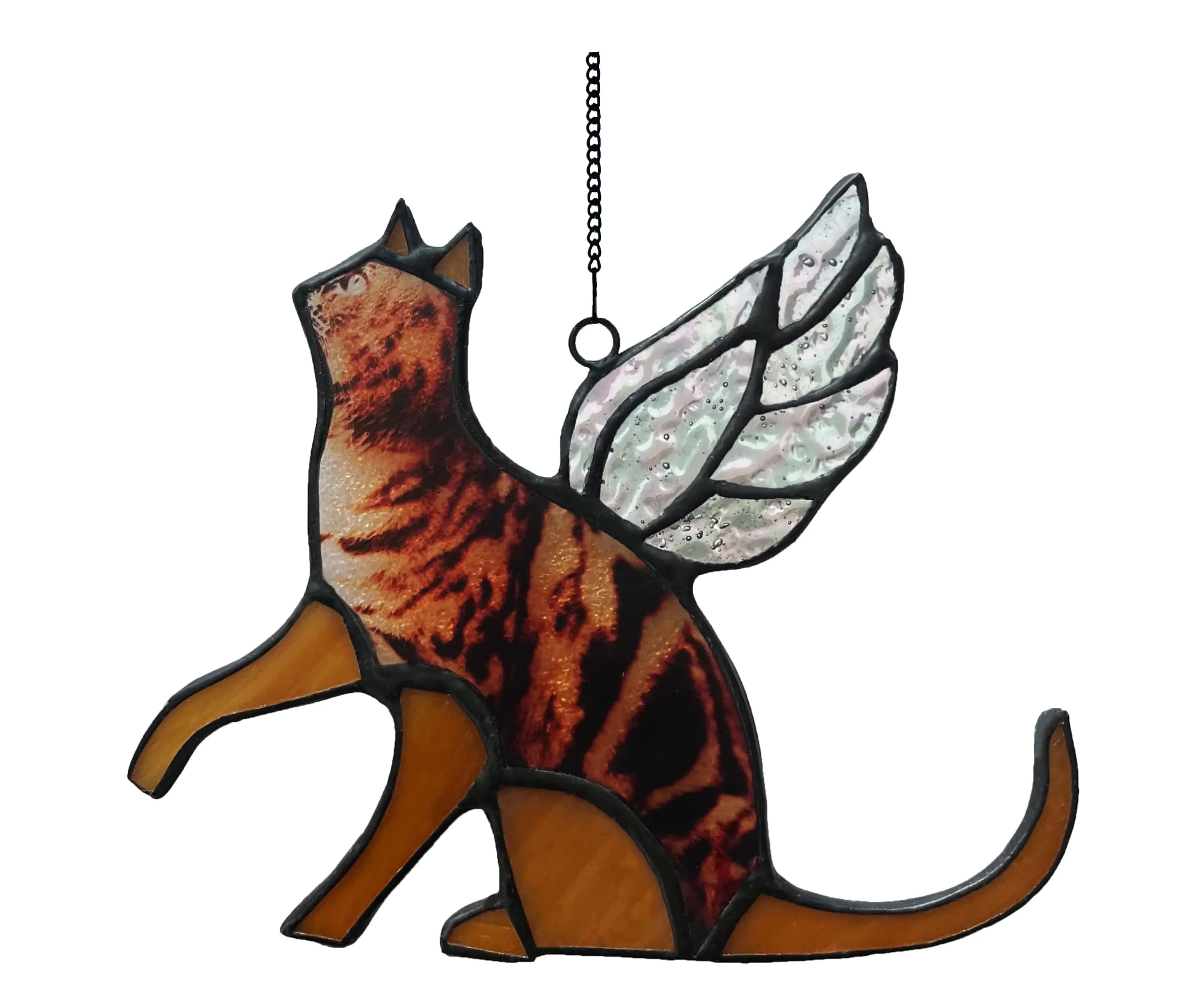 cat Memorial，Angel Wings cat Decoration Angel cat Gift Jewelrycat Loss Ornament， Gifts for cat Lovers pet Commemorative Condolence Gifts ，Loss of cat Sympathy Gift